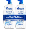 Head & Shoulders Classic Clean Shampoo 32.1 fl oz Twin Pack – Anti-Dandruff Scalp Care Shampoo Duo